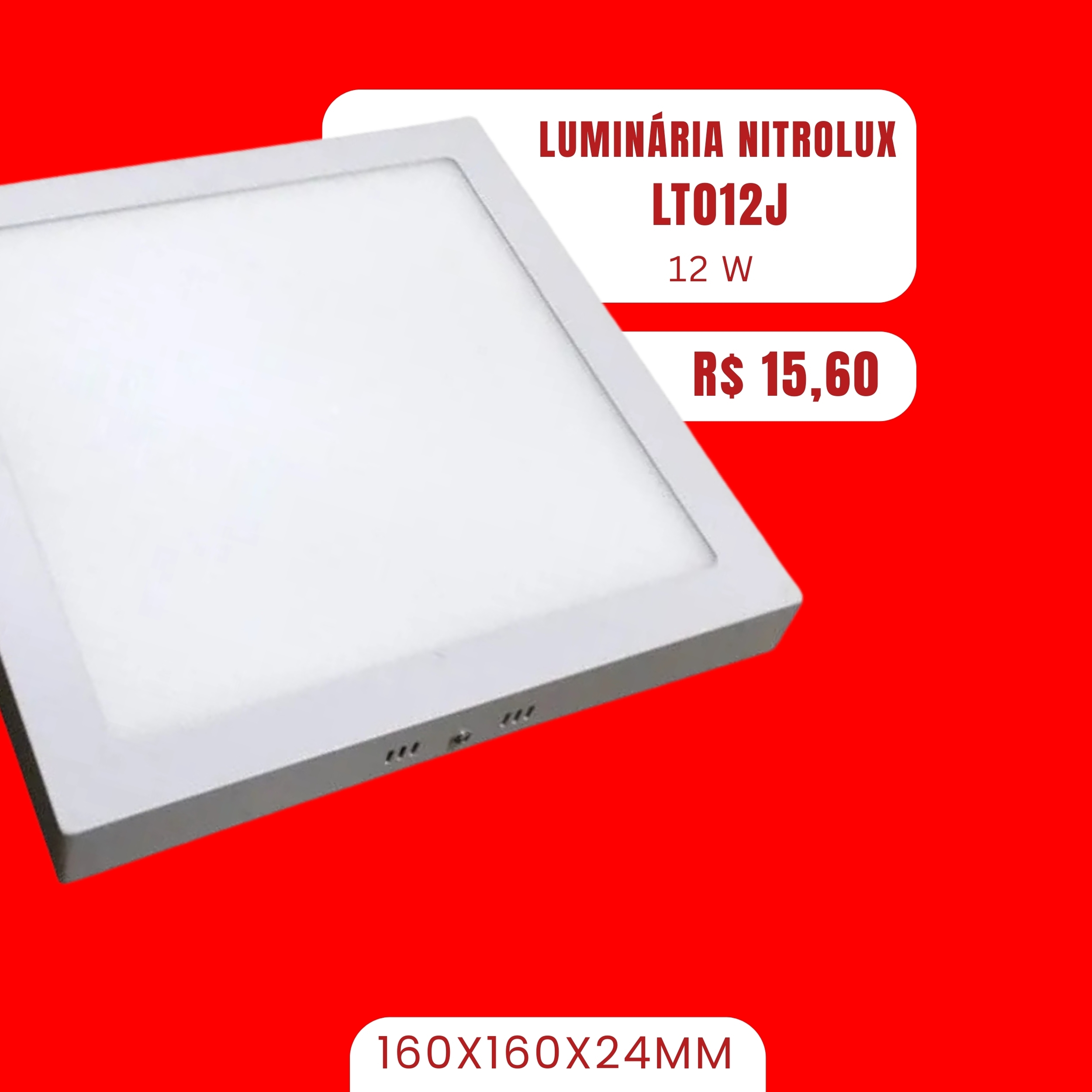 LUMINARIA LT012J 12W
